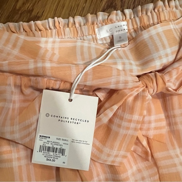 NWT LC Lauren Conrad Bow Front Mini Skirt - Small - Picture 3 of 3